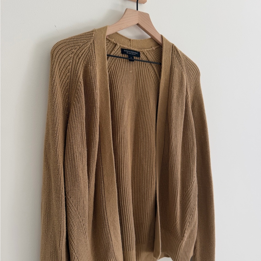 Banana Republic Organic Cotton Cardigan Sweater - Women - Picture 2 of 7
